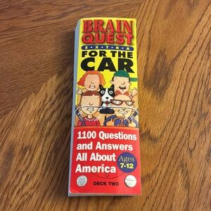 Brain Quest Extra for the Car Deck Two All About America Ages 7-12